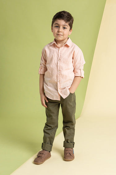 Smart Walker Casual Barefoot Kids Shoes Oak Brown
