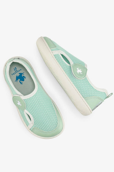 Multi Mix Barefoot Kids Water Shoes Green Mix