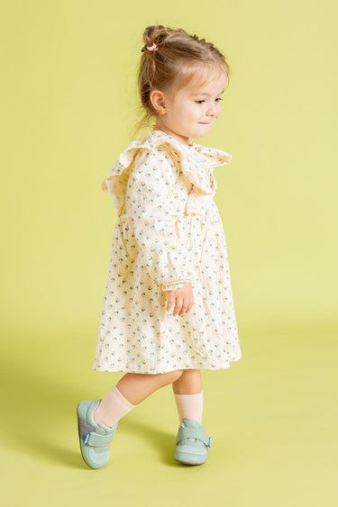 Smart Walker First Prime Barefoot Baby Shoes Cool Green
